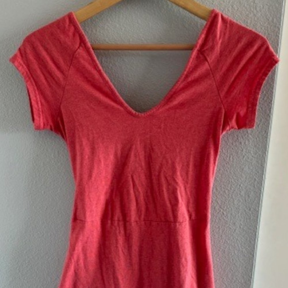 Pact Fit and Flare Crossback Dress